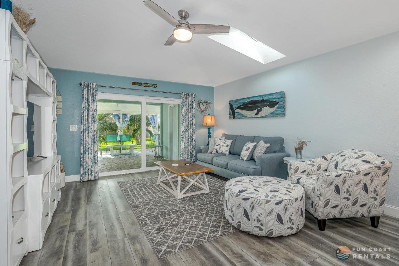 Dog Friendly Home Wprivate Fenced Yard, Garage & Fire Pit Steps To The Beach! New Smyrna Beach Ngoại thất bức ảnh