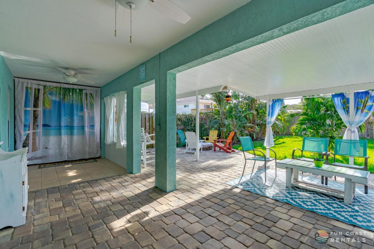 Dog Friendly Home Wprivate Fenced Yard, Garage & Fire Pit Steps To The Beach! New Smyrna Beach Ngoại thất bức ảnh