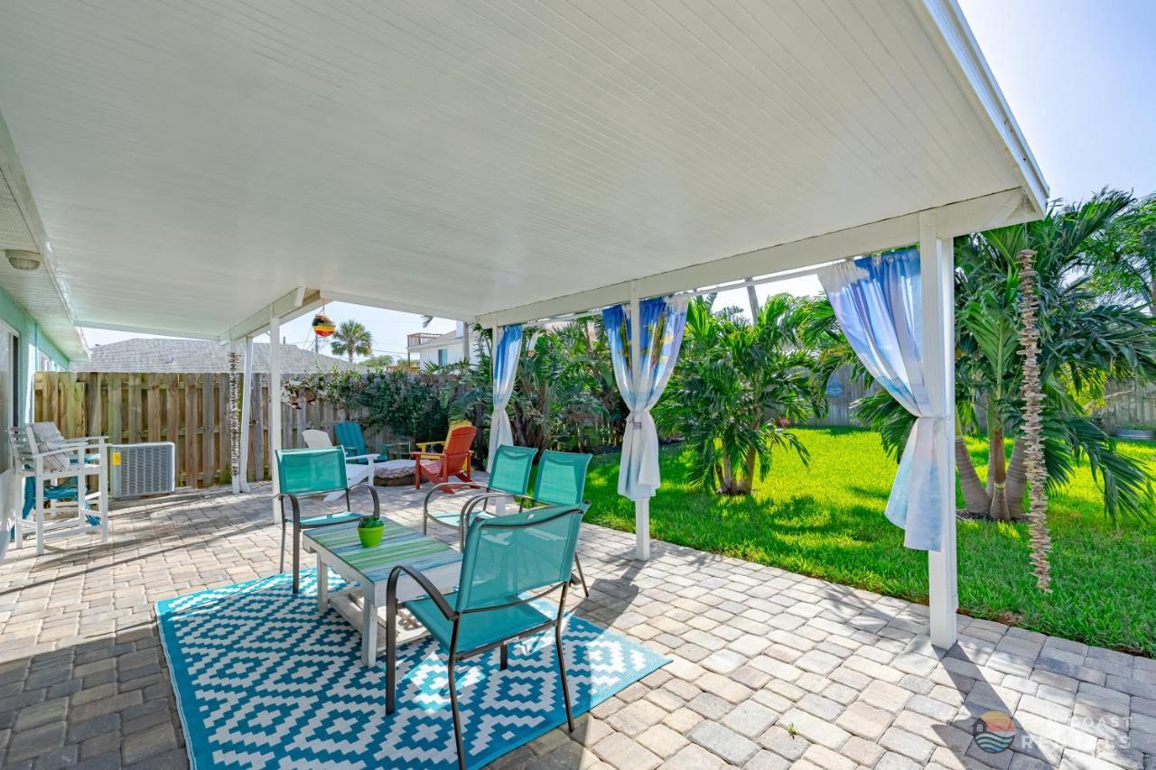 Dog Friendly Home Wprivate Fenced Yard, Garage & Fire Pit Steps To The Beach! New Smyrna Beach Ngoại thất bức ảnh