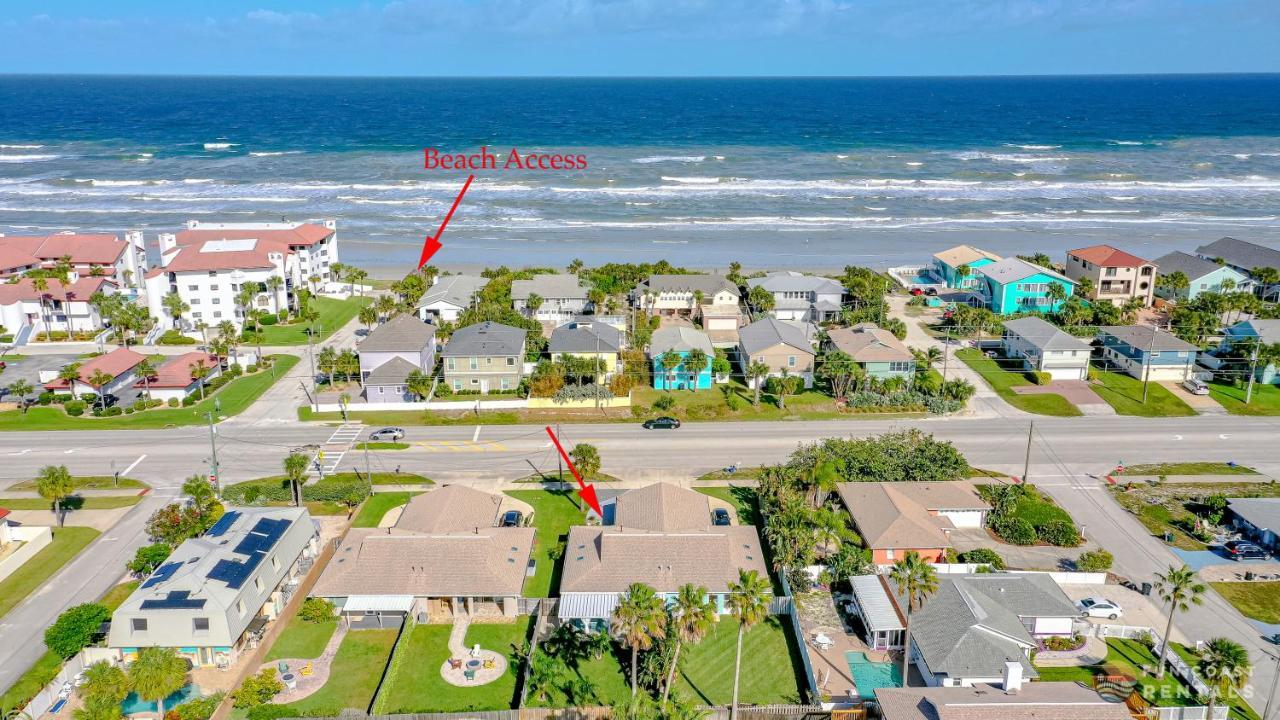 Dog Friendly Home Wprivate Fenced Yard, Garage & Fire Pit Steps To The Beach! New Smyrna Beach Ngoại thất bức ảnh