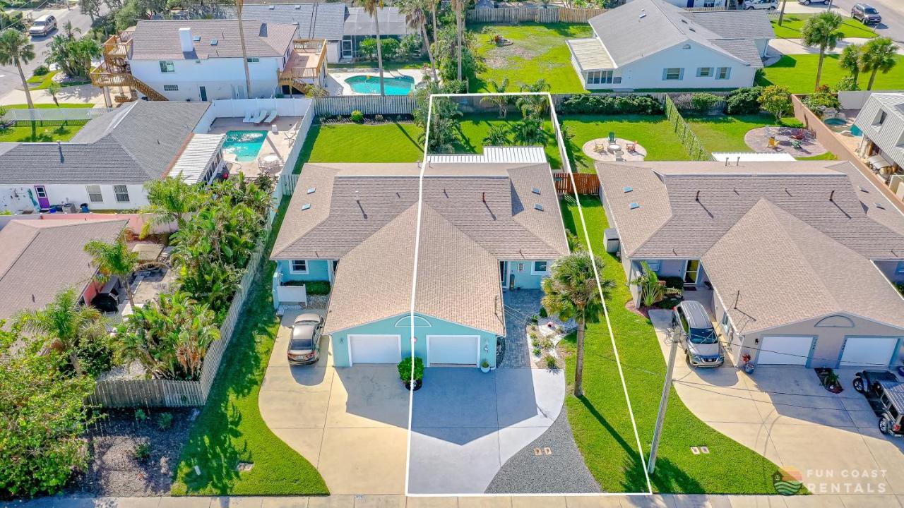 Dog Friendly Home Wprivate Fenced Yard, Garage & Fire Pit Steps To The Beach! New Smyrna Beach Ngoại thất bức ảnh